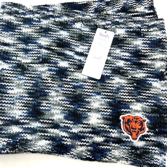 Chicago Bears NFL Infinity Space Dye NWT Cozy Scarf - Picture 1 of 8